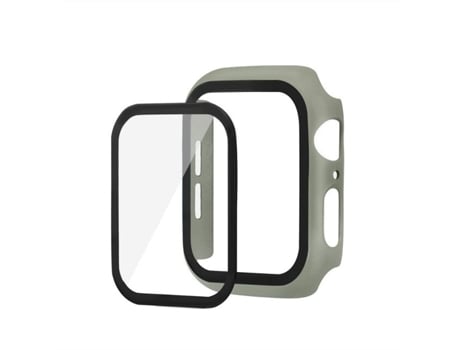 Carcasa de Reloj SLOWMOOSE para Apple Watch Screen Protector Cover Case Case Bumper (Verde - 40Mm Série 4 5 6 Se)