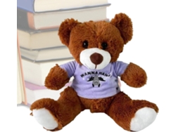 Lindo y suave oso de peluche decorativo para camisetas, oso decorativo suave para Ch Vayotoy