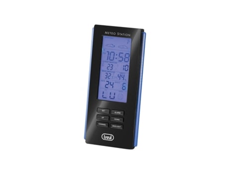 Estación Meteorológica Con Sensor Externo Trevi Me 3108 Rc Negro TREVI