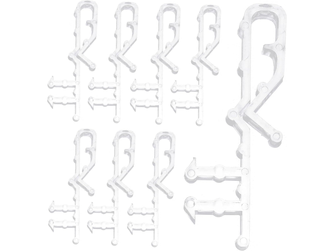 Conjunto De 8 Prendedores De Cortina Para Acessórios, Fáceis De Instalar E Guardar, Perfeitos Para E