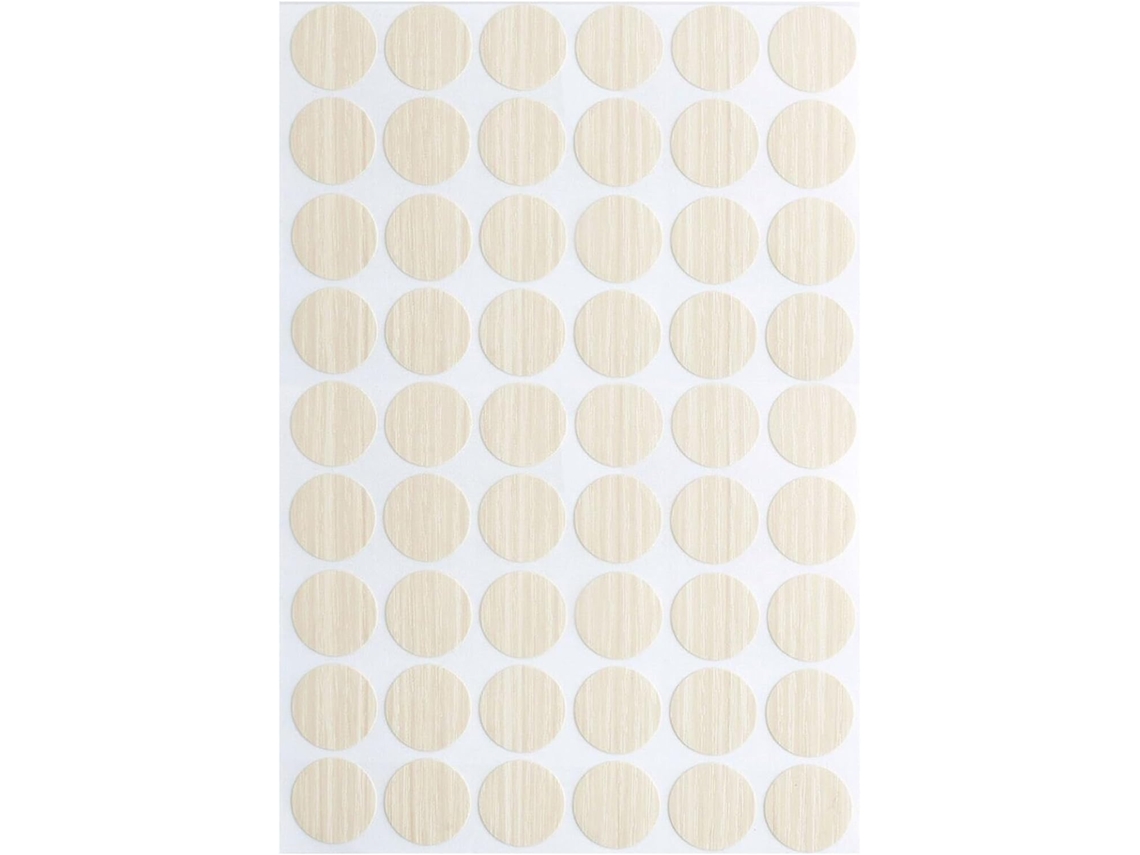 30 Piezas Impermeables Para Agujeros De Tornillo, Adhesivoses Para Ocultar Muebles, Gabinetes, Escritorios, Tapas,