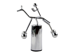 Juguete De Equilibrio De Metal Mini Decoración De Mesa Péndulo Científico Arte Columpio