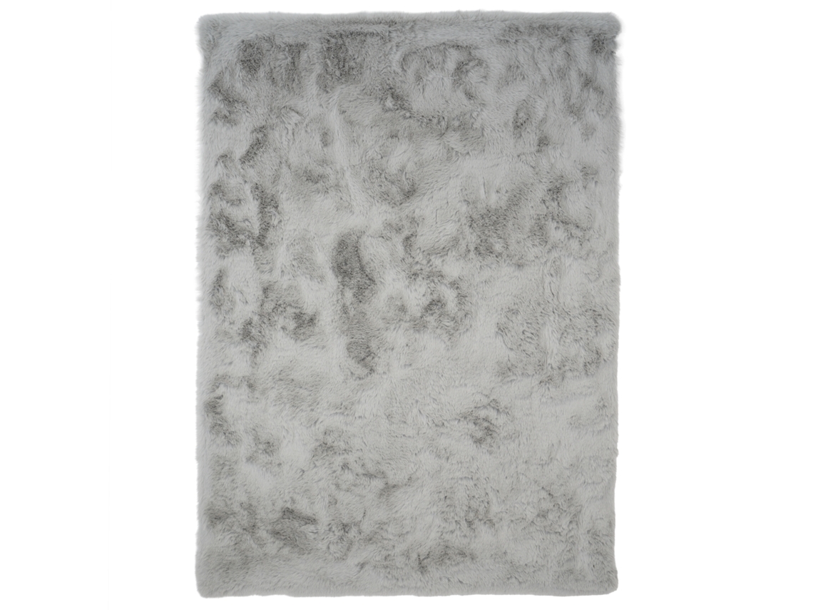 Consilio Concept Alfombra De Piel Sintética Heaven Super Soft 80x150 Cm Gris Claro