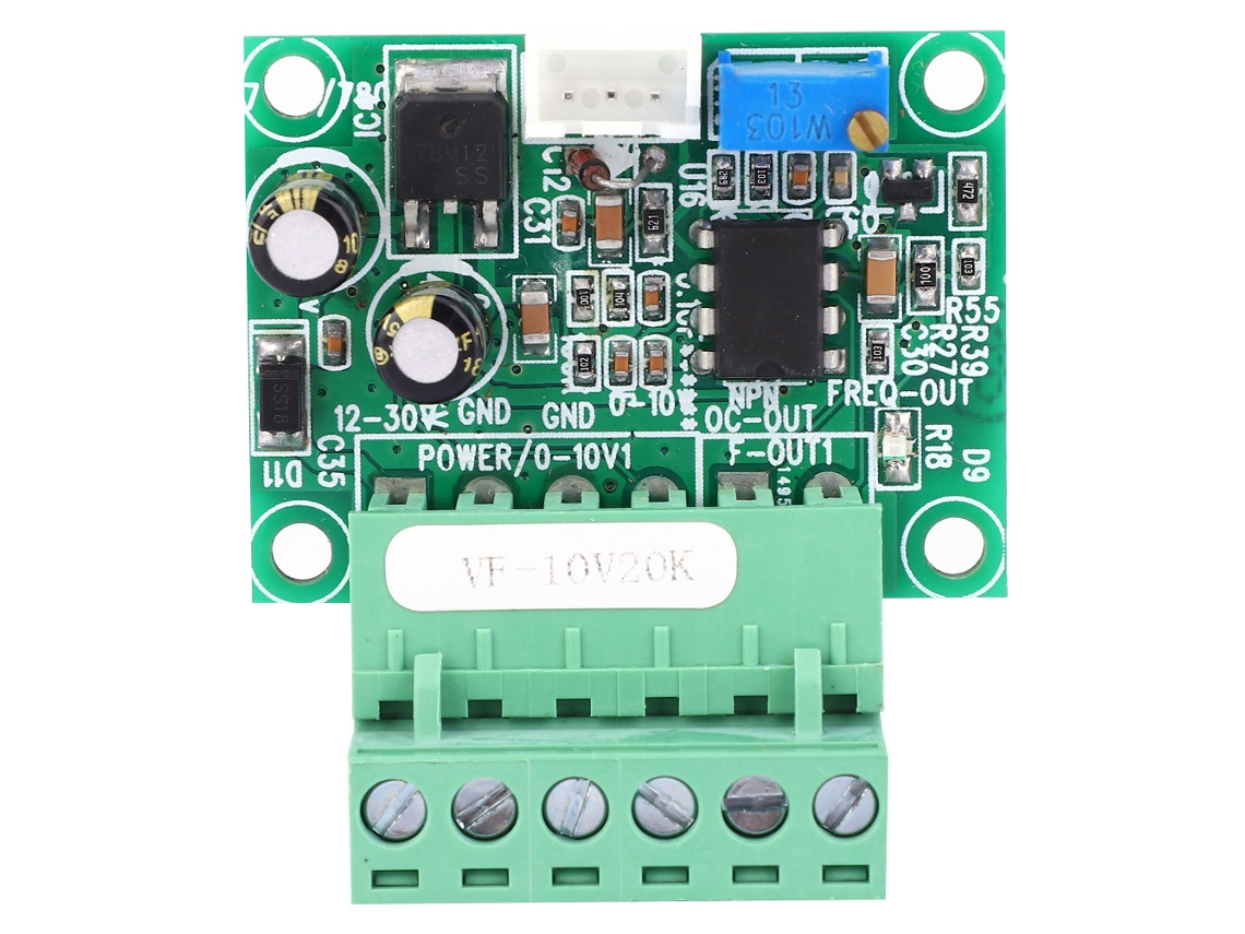 Módulo Conversor De Voltaje-frecuencia 0-10v Para 0-20khz Para Control Industrial Plc Componentes Electrónicos