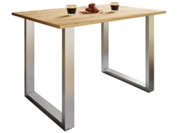 Mesa de Comedor de Madera Mesa de Cocina Xona U 140x50 Vcm
