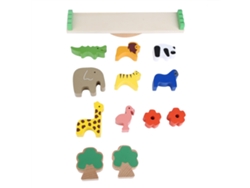 2026-juego De Equilibrio De Madera Animales Forestales Plantas Bloques Juguetes Niños Aprendizaje Juego