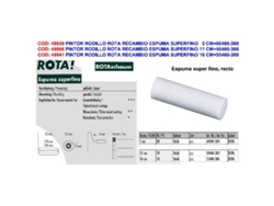 Pintor rodillo rota recambio espuma superfino 16 cm 55400-309 (caja 10 unidades)