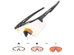 (estilo 5, Negro) Gafas De Ciclismo Fotocromáticas Uv400, Con Lentes Fotocromáticas Y Protección Uv.