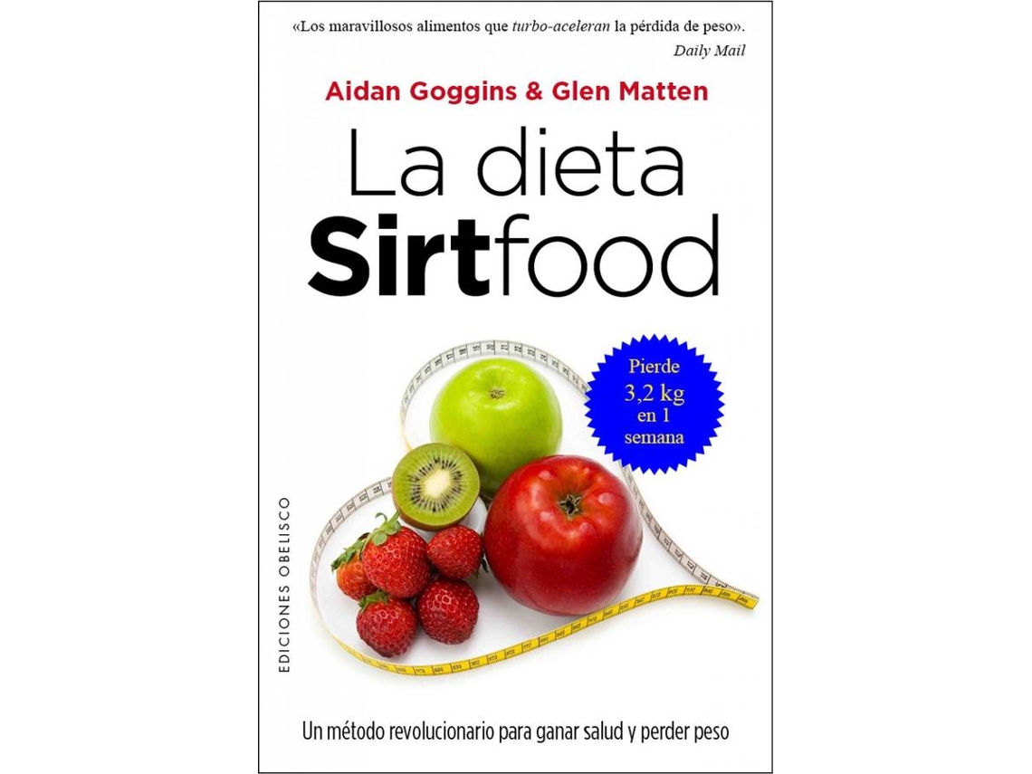 Libro La Dieta Sirtfood de Aidan Goggins (Español)