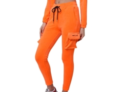 Joggers PROJECT X PARIS Poliéster Mujer (XL - Naranja)