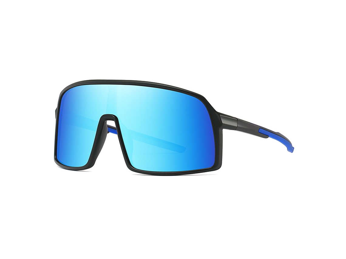 Gafas De Sol De Ciclismo Polarizadas Uv400 Anti-ultravioleta Gafas De Ciclismo De Bicicleta De Montaña Negro Azul Gertiz