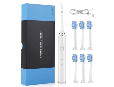 Cepillo de Dientes Eléctrico TRUMSEN H228 Blanco (3 Modos - Recargable)