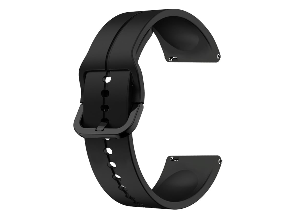 Pulsera Loop De Silicona Negra 20mm Para Samsung Galaxy Watch 6 Classic 47mm