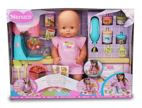 Bebé de Jugar FAMOSA Nenuco Qué Comemos Hoy (Edad Mínima: 3 años)