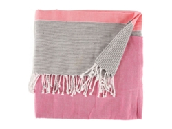 Foulard Multiusos Rayas Rosa (160x200 cm)