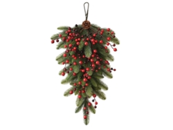 Decoración Navideña con Frutos Rojos y Verdes para Colgar RNEMITERY