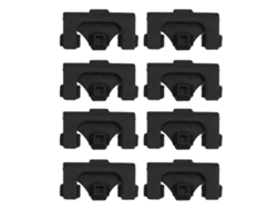 8 Protectores De Silicona Para Freidora De Aire Instant Vortex De 6 Cuartos (piezas De Repuesto, Pestañas Antiarañazos)