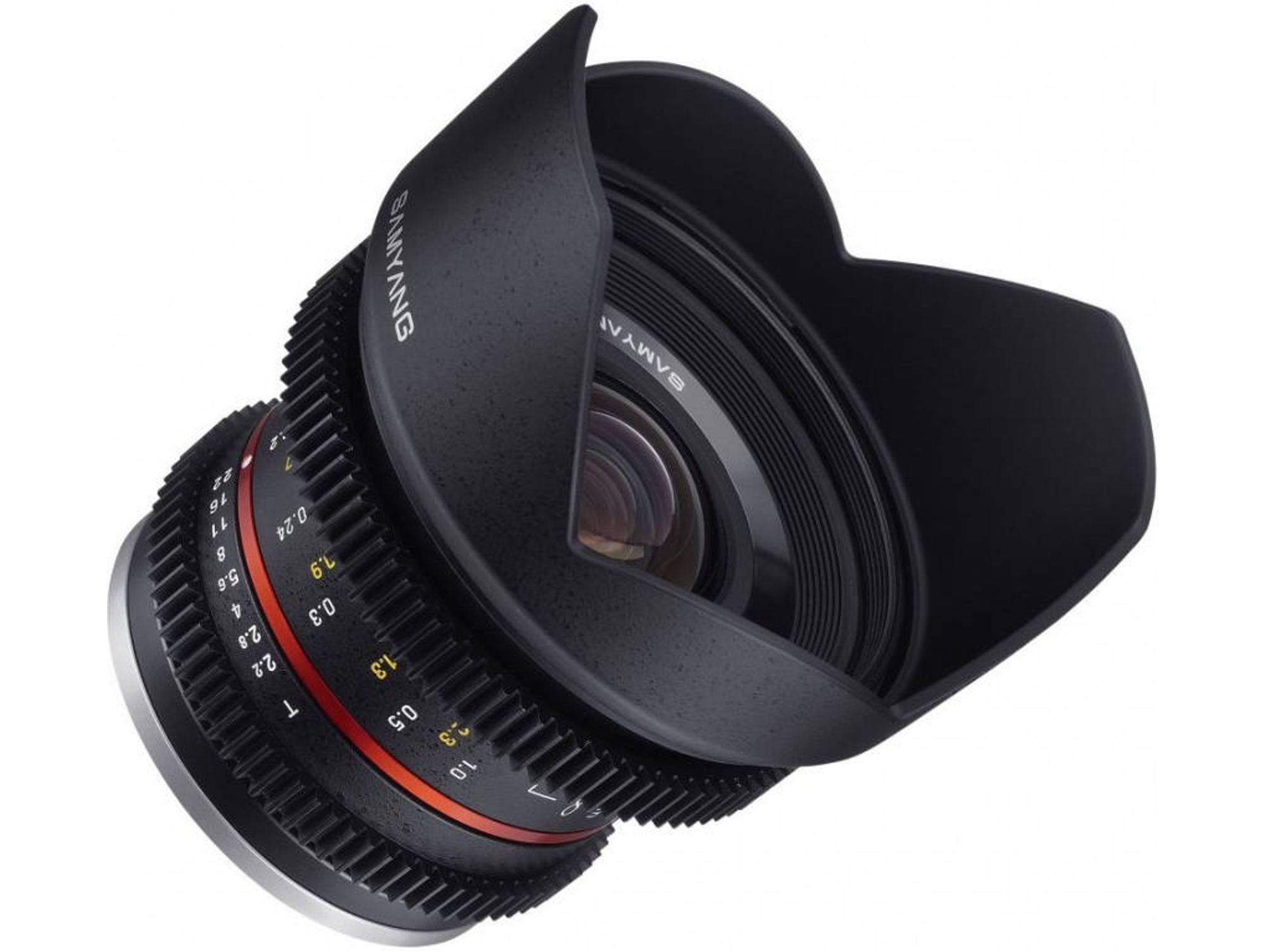 Objetivo SAMYANG 12mm T2.2 NCS CS VDSLR (Negro - Encaje: Micro 4/3 - Apertura: f/2.2 - f/22)