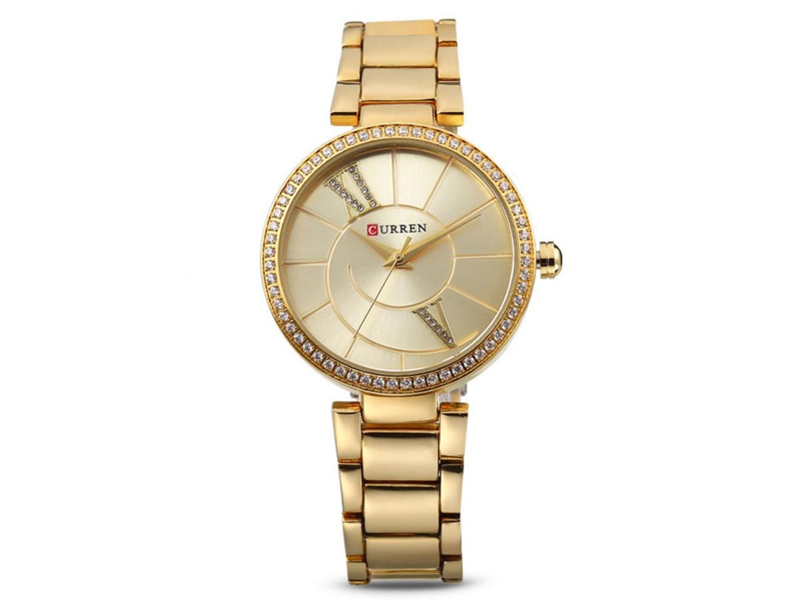 Relógio De Pulso Quartz Com Cinta De Jeans Padrão De Bilhar Fashion Zhoulianfa Verde Unisex