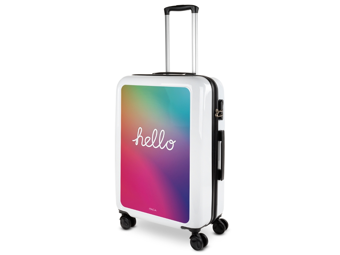 Maleta Pc Mediana ITACA Personalizado Base Blanco blanco-hello (44X65x25 Cm - 63L)