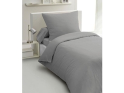 Juego De Funda Nrdica De 2 Piezas Hp72080 Microfibra De 82 G 140 X 200 Cm Gris Claro Home Linge Passion