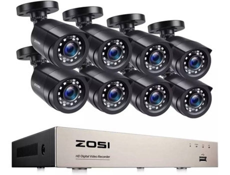 Kit Cámaras de Vigilancia ZOSI Kit