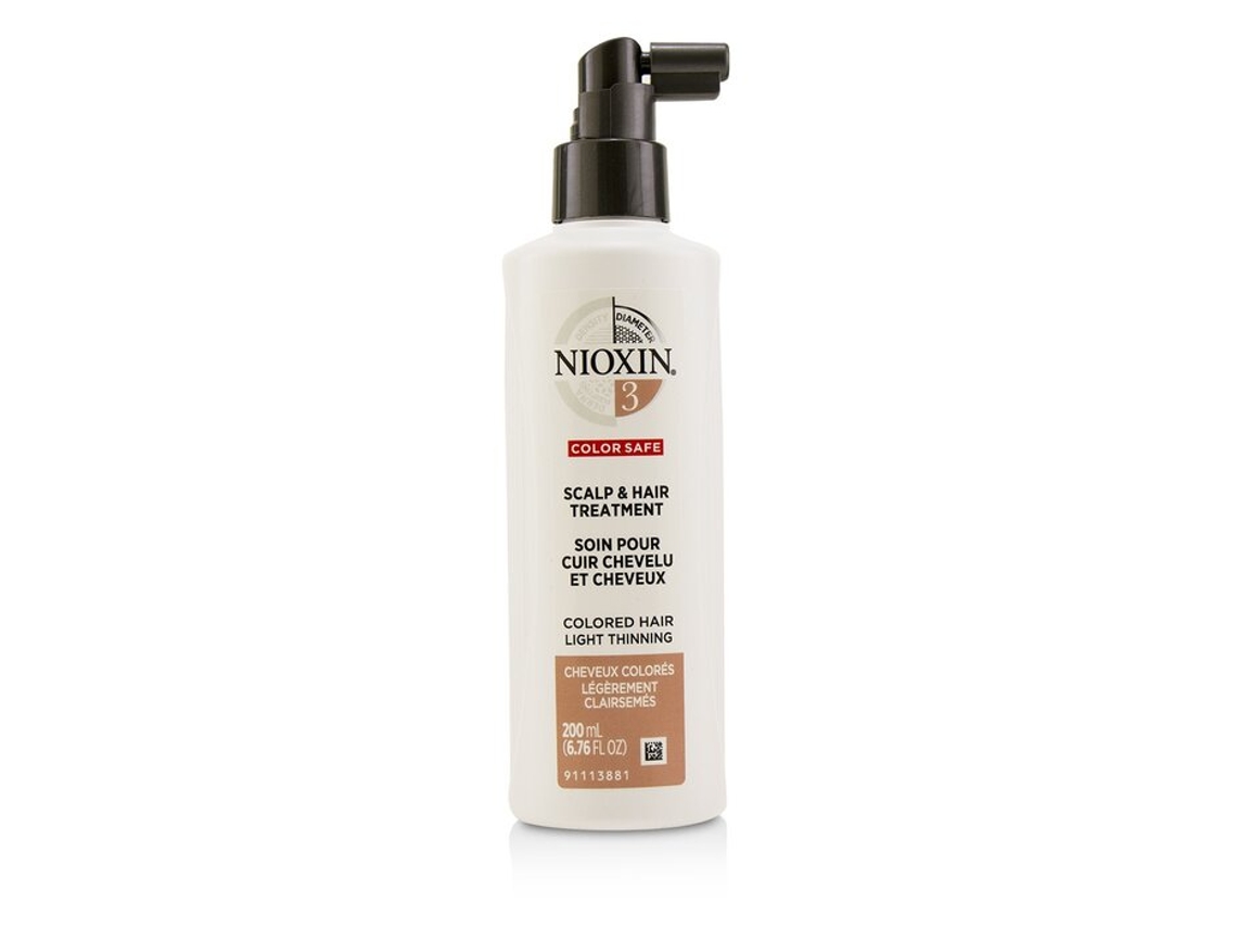 Tratamiento capilar Diameter System 3 para el cuero cabelludo, 200 ml/6,76 oz, Nioxin (cabello teñido, con pérdida de densidad, seguro para el color)