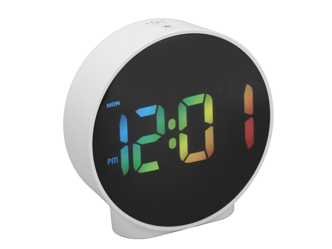 Auriculares Bluetooth 5.3 Resistentes Al Agua Ipx7 Con Graves Deportivos, Reloj Led Y Alarma.