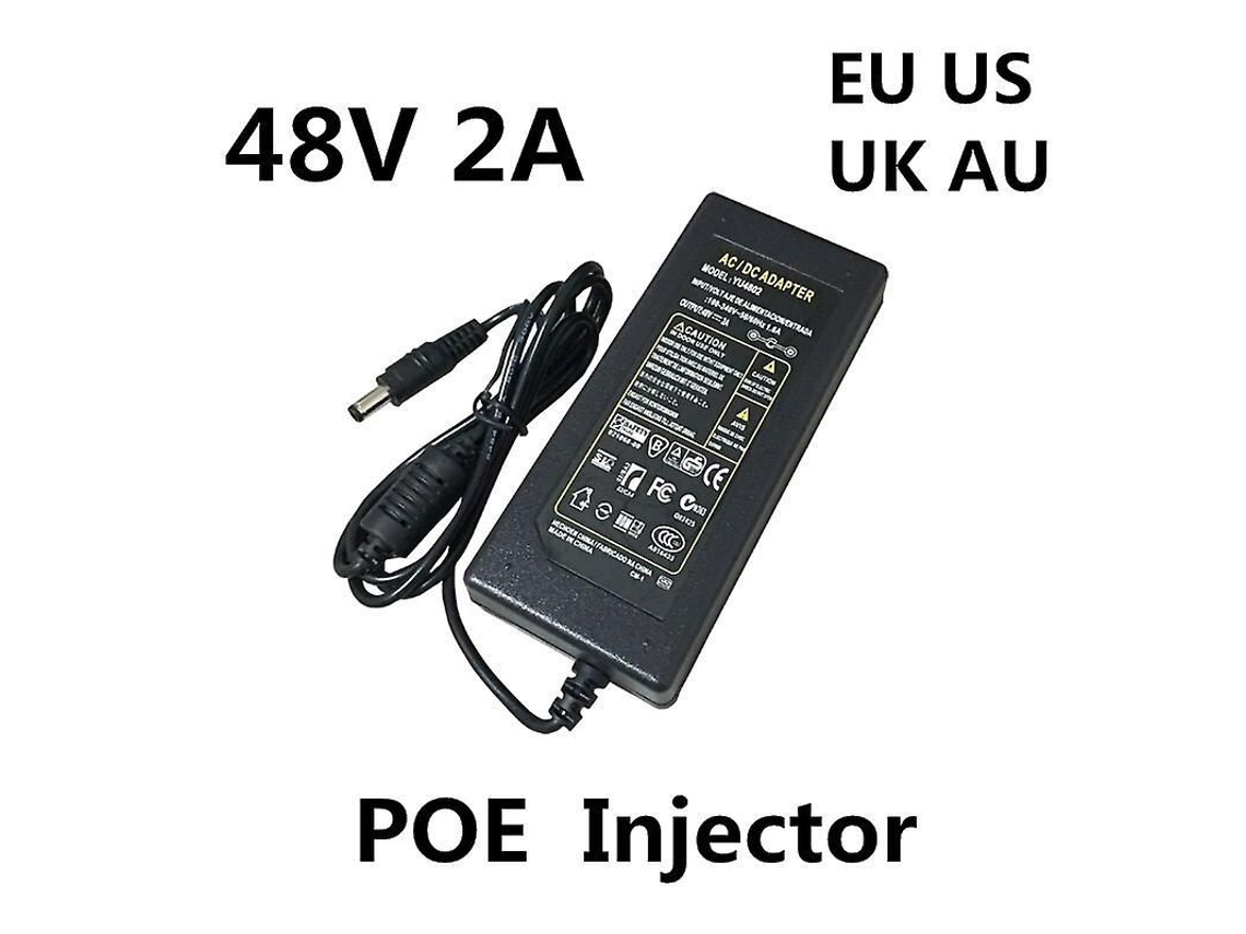 Fuente De Alimentación Conmutada De 48 V, 2 A, 2000 Ma Para Luces Led, Con Certificación Ce, Fcc Y Rohs, Con Enchufes Para Ee. Uu., Ue, Reino Unido Y Australia.