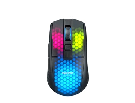 ROCCAT Burst Pro Air Ratón Derecho Rf Inalámbrico Bluetooth Óptico 19000 Dpi