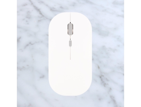 Bluetooth Mouse Rechargeable Inalámbrico Mouse For Macbook Pro Azultooth Inalámbrico Mouse For Laptop Blanco