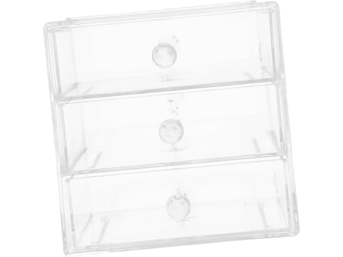 Caja Organizadora De Maquillaje Para Cajones, Ideal Para La Oficina. Estuche De Almacenamiento Decorativo.