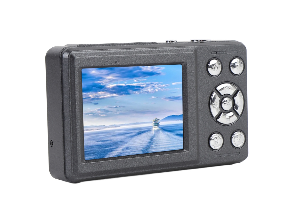 Cámara Digital Retro 4k De 64 Mp Con Zoom De 18x, Pantalla De 2,4 Pulgadas Y Batería De 1200 Mah Para Viajes Al Aire Libre.