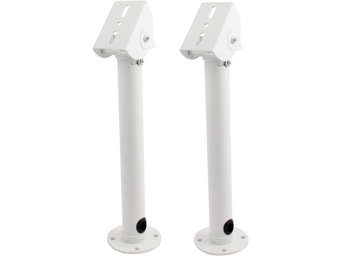 2 unidades de tecnología de videovigilancia, soporte de pared universal de 360 mm x 90 mm con fijaciones para CHABERLU