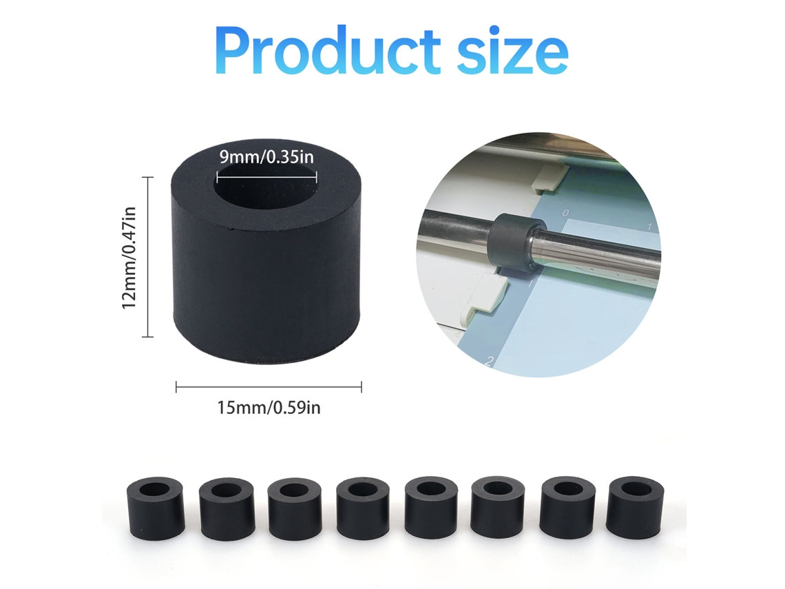 8pcs Rolo de Borracha Substituição para Cricut Maker/maker 3/explore Air2 Air1 Acessórios Duráveis