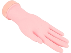 Modelo De Mano Flexible Para Práctica De Manicura Con Ranuras Integradas Para Entrenamiento Y Exhibición.