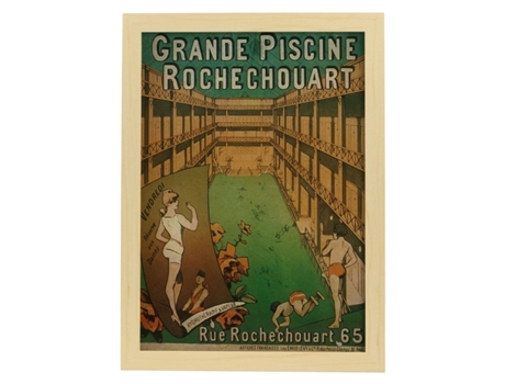 Poster NACNIC Vintage de Piscina
