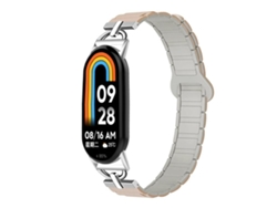 Pulsera para Xiaomi Smart Band 10/9/8 - Silicona magnética - Tres esferas en forma de D