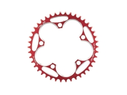 Placa De Cambio Para Bicicleta De Montaña, 5 Tornillos, 110bcd/130bcd, Montaje Directo, Roja, 42t