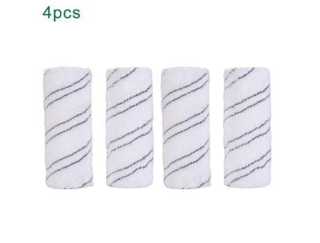 4 rodillos para aspiradora Karcher Fc3 Fc5, repuestos de aspiradora, accesorios, inalámbricos, húmedos y secos, para suelos duros
