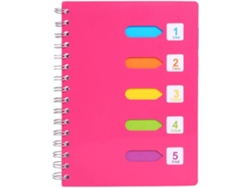 Cuaderno de 5 cuadernillos con espiral (A5)