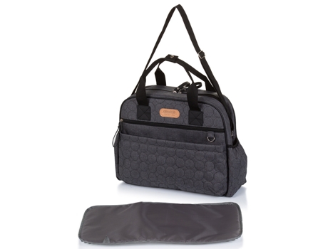 Bolso Cambiador para Carrito de Bebé CHIPOLINO Granito Lino