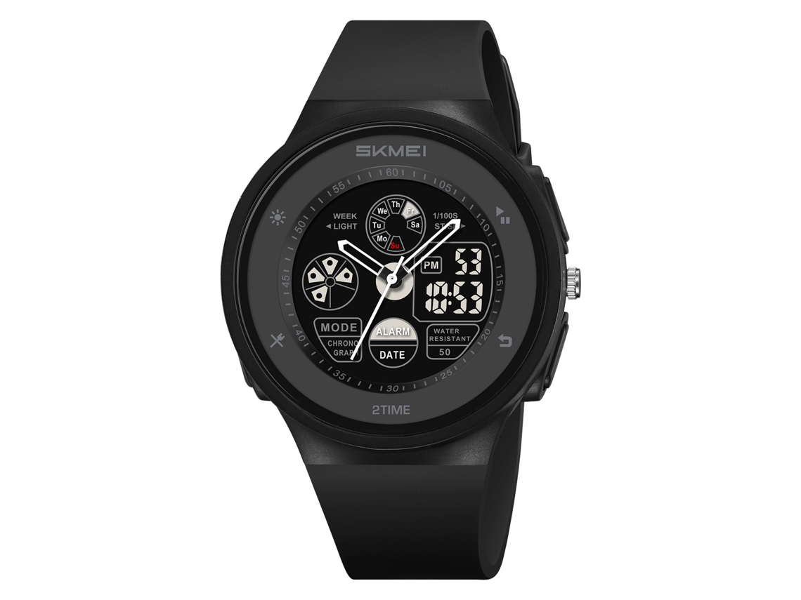 Reloj Digital Skmei 2346 Resistente Al Agua 50m Con Luz El Cronómetro Alarma Diaria