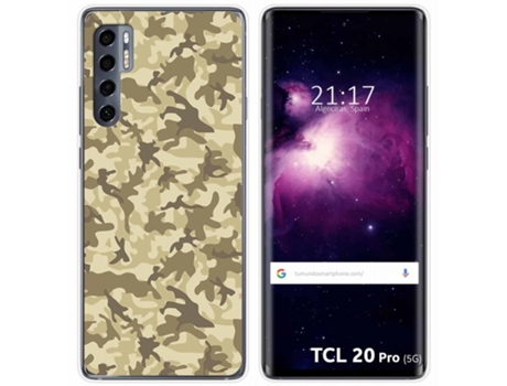 Carcasa TCL 20 Pro 5G TUMUNDOSMARTPHONE Dibujos Multicolor
