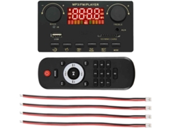 Amplificador De 2x40w, Bluetooth 5.0, Reproductor De Mp3, Decodificador Wav, Tarjeta De 12v, Radio Fm Para Coche.