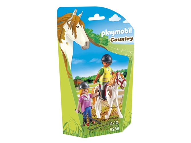 PLAYMOBIL Country: Policía ecuestre 9258 (Edad Mínima: 4)
