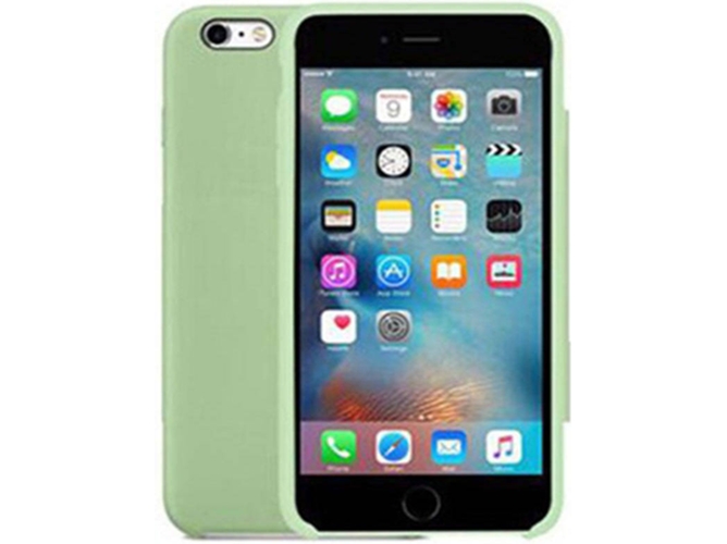 Funda iPhone 7, 8 WJS Silicona Verde