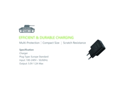 Oraimo Carregador Ocw-e36sj 5v1.2a Com Proteção Contra Sobretensão E Curto-circuito Plugue Europeu
