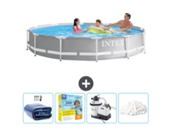 Piscina Tubular INTEX 26710NP-CB70 (6503 L - 366x76cm)