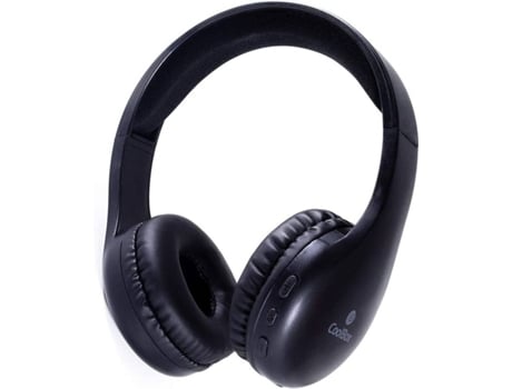 Auriculares Bluetooth COOLBOX Cool Sand Air 15 (Over Ear - Micrófono - Negro)
